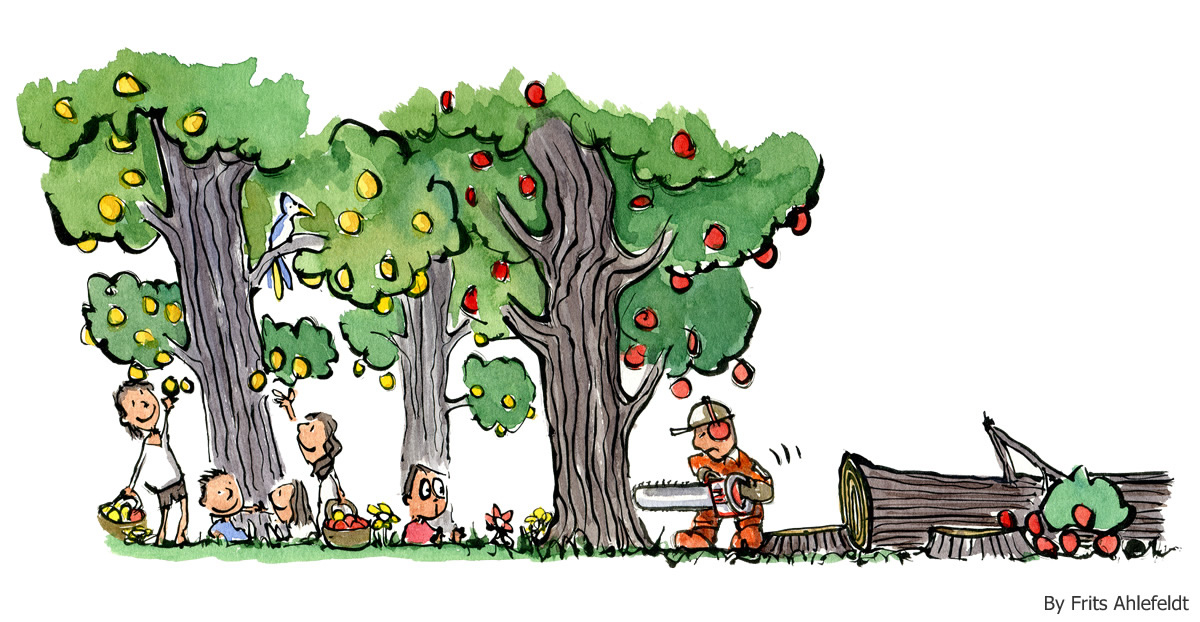 1200x622 Be The Change You Want To See In The World Drawing The Hiking - Deforestation Drawing