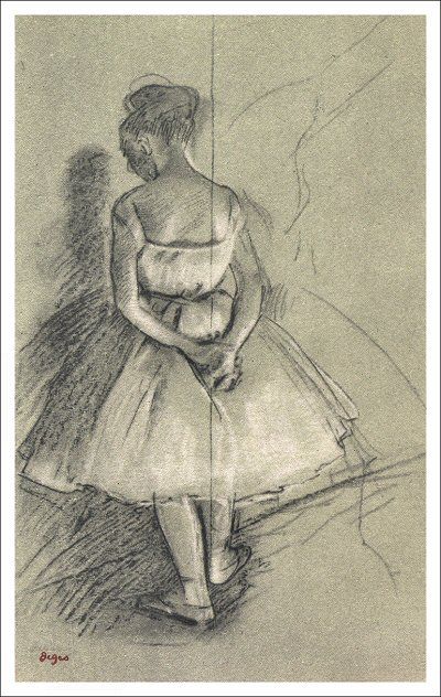 Degas Ballerina Drawing at PaintingValley.com | Explore collection of ...