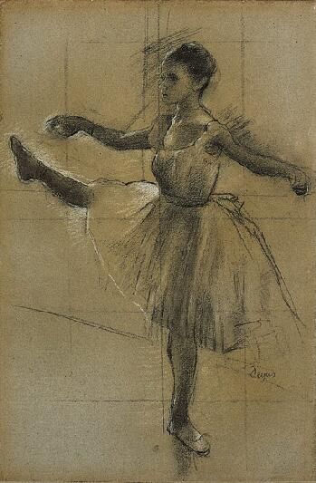 349x533 ballerina - Degas Ballerina Drawing