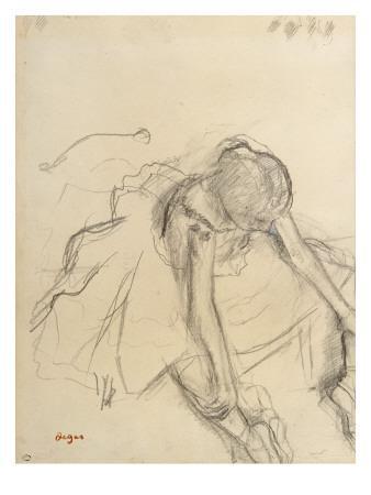 338x450 beautiful edgar degas artwork for sale, posters and prints - Degas Ballerina Drawing