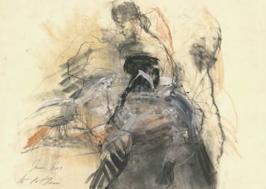 375x267 edgar degas drawings for sale saatchi art - Degas Drawings