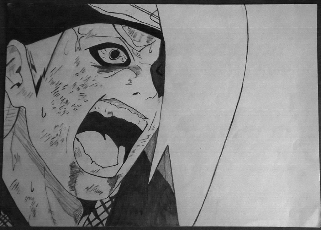 1024x732 Deidara Drawing - Deidara Drawing