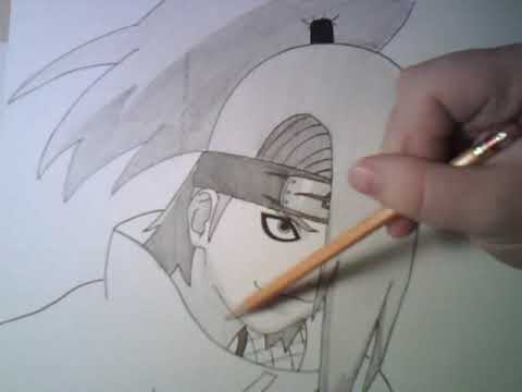 480x360 Drawing Deidara - Deidara Drawing