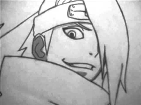 480x360 How To Draw Deidara - Deidara Drawing