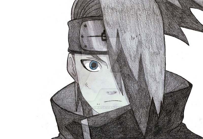 800x549 Deidara Drawing - Deidara Drawing