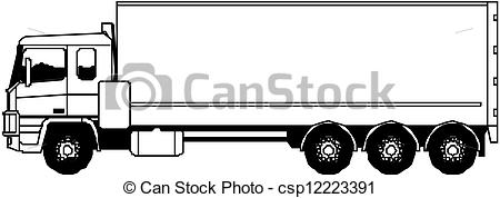 450x178 Delivery Truck - Delivery Truck Drawing