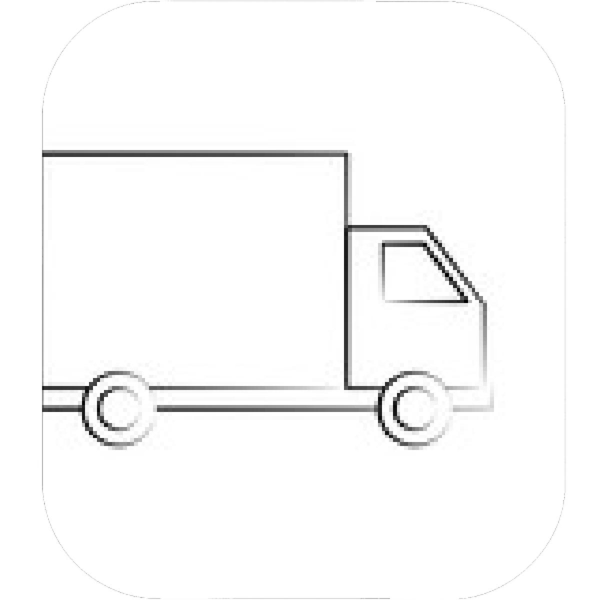 1200x1200 Designs Mein Mousepad Design Mousepad Selbst Designen - Delivery Truck Drawing