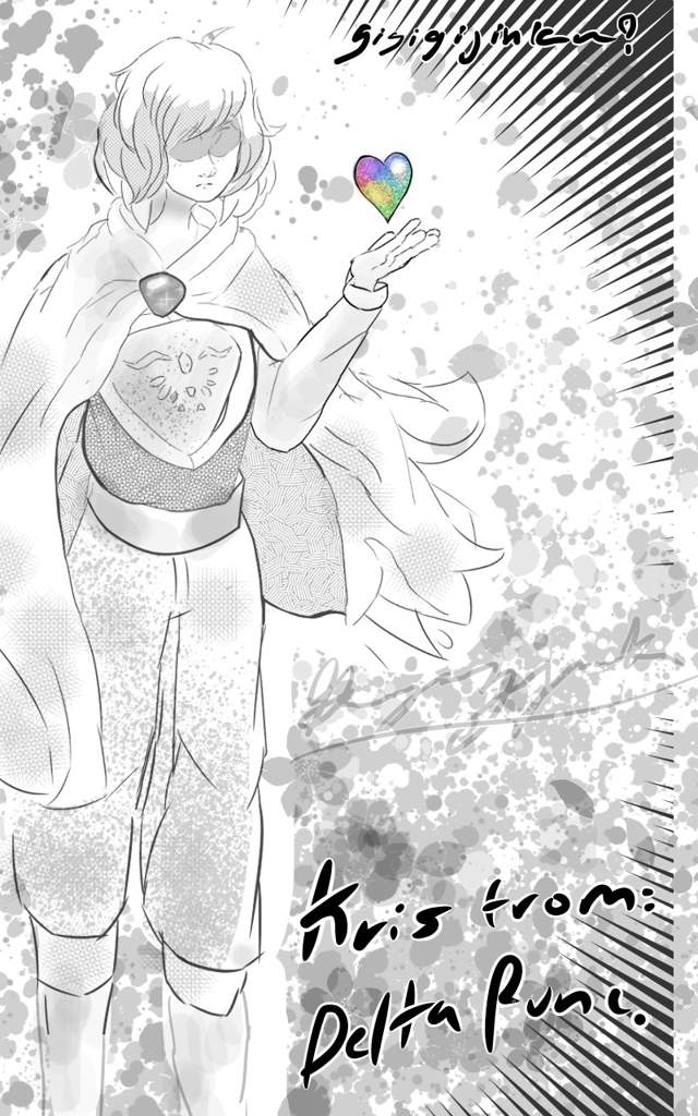 640x1024 kris from delta rune! i'm drawing the rest of them later skkkd - Delta Drawing