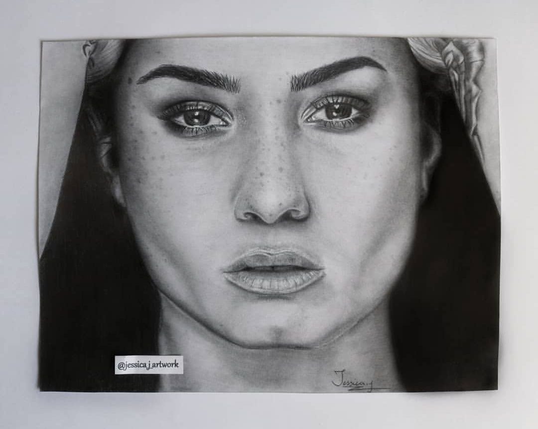 1080x861 On Twitter Tell Me You Love Me Demi Lovato - Demi Lovato Drawing