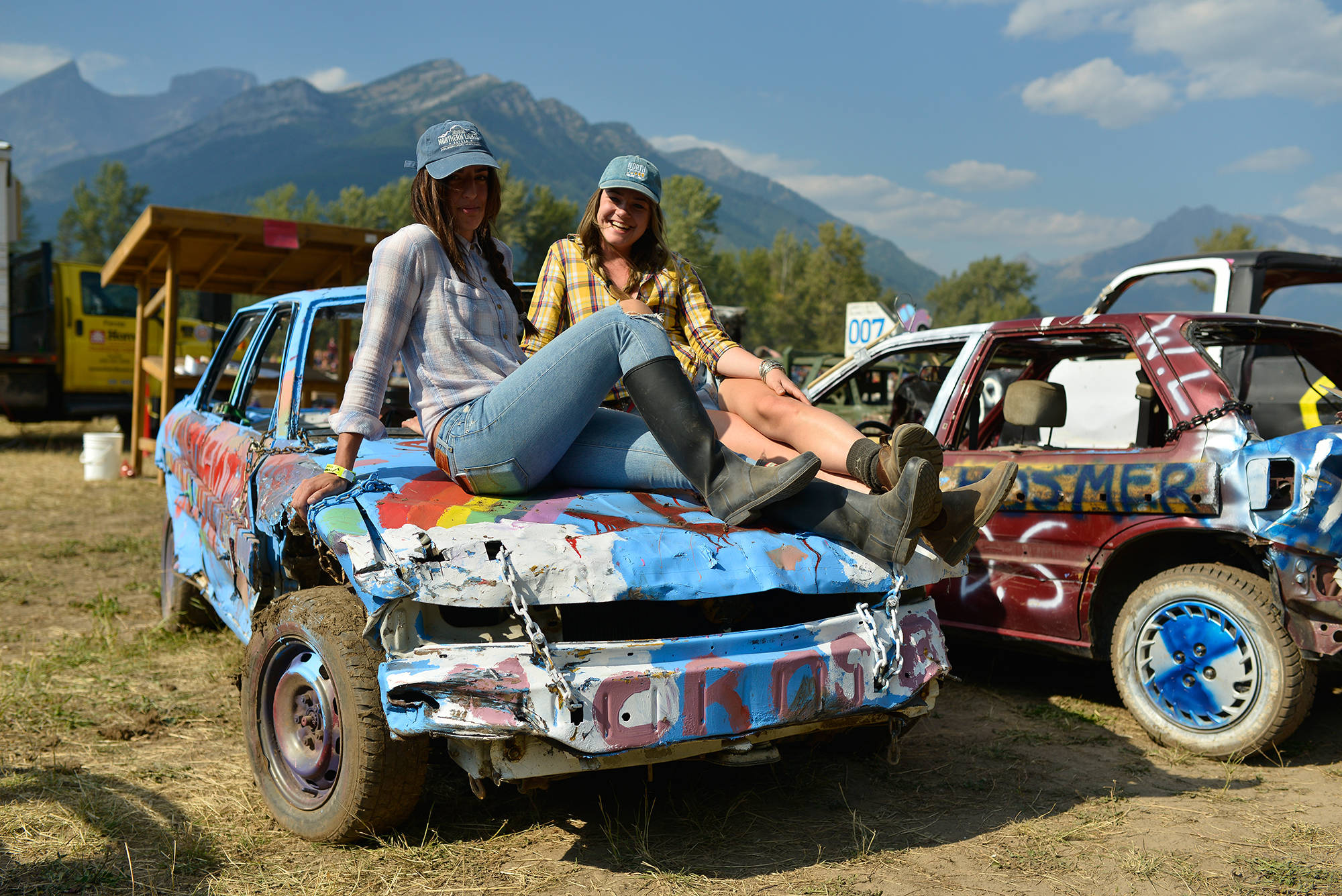 2000x1335 gallery fernie demolition derby a smashing success - Demolition Derby Drawings