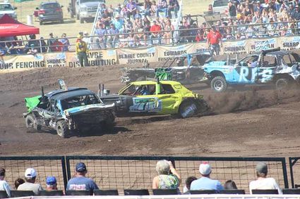 425x283 blaine county showdown closes out fair - Demolition Derby Drawings