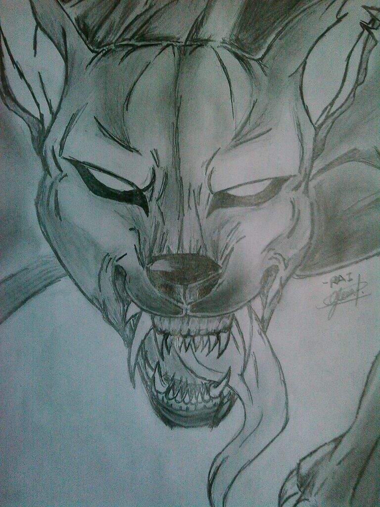 768x1024 Demon Dog Anime Amino - Demon Dog Drawing