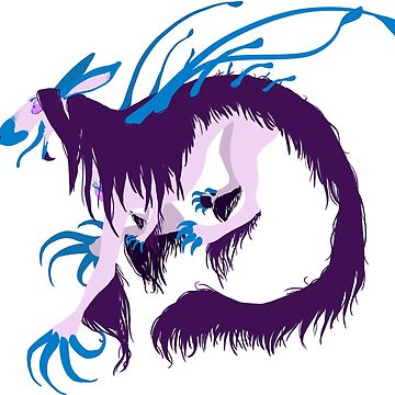 360x360 Magic Demon Dog Zaany Sticker - Demon Dog Drawing