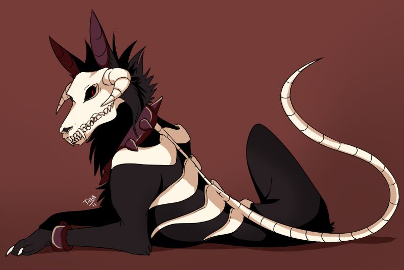 800x535 Hell Dog Thing - Demon Dog Drawing