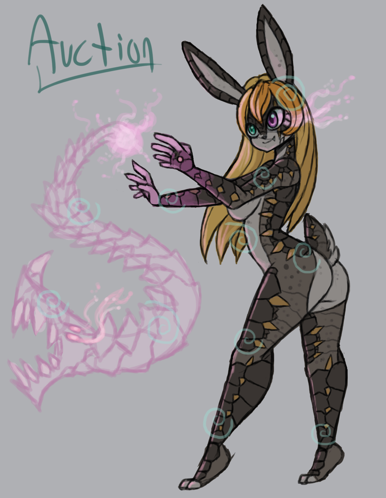 1302x1680 Demon Dragon Bunny - Demon Dragon Drawing