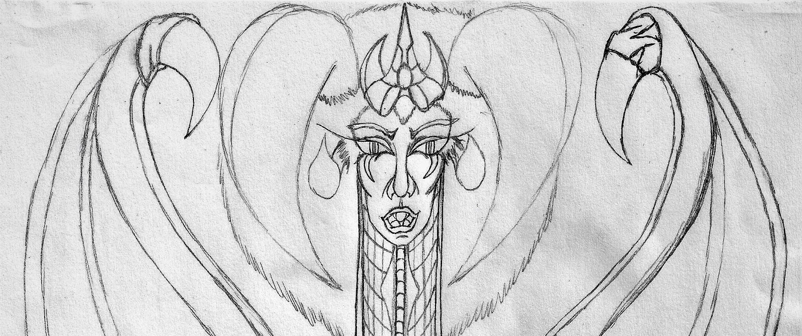 1600x671 From Child To Man Nahntin Whore Demon Dragon Drawing! - Demon Dragon Drawing