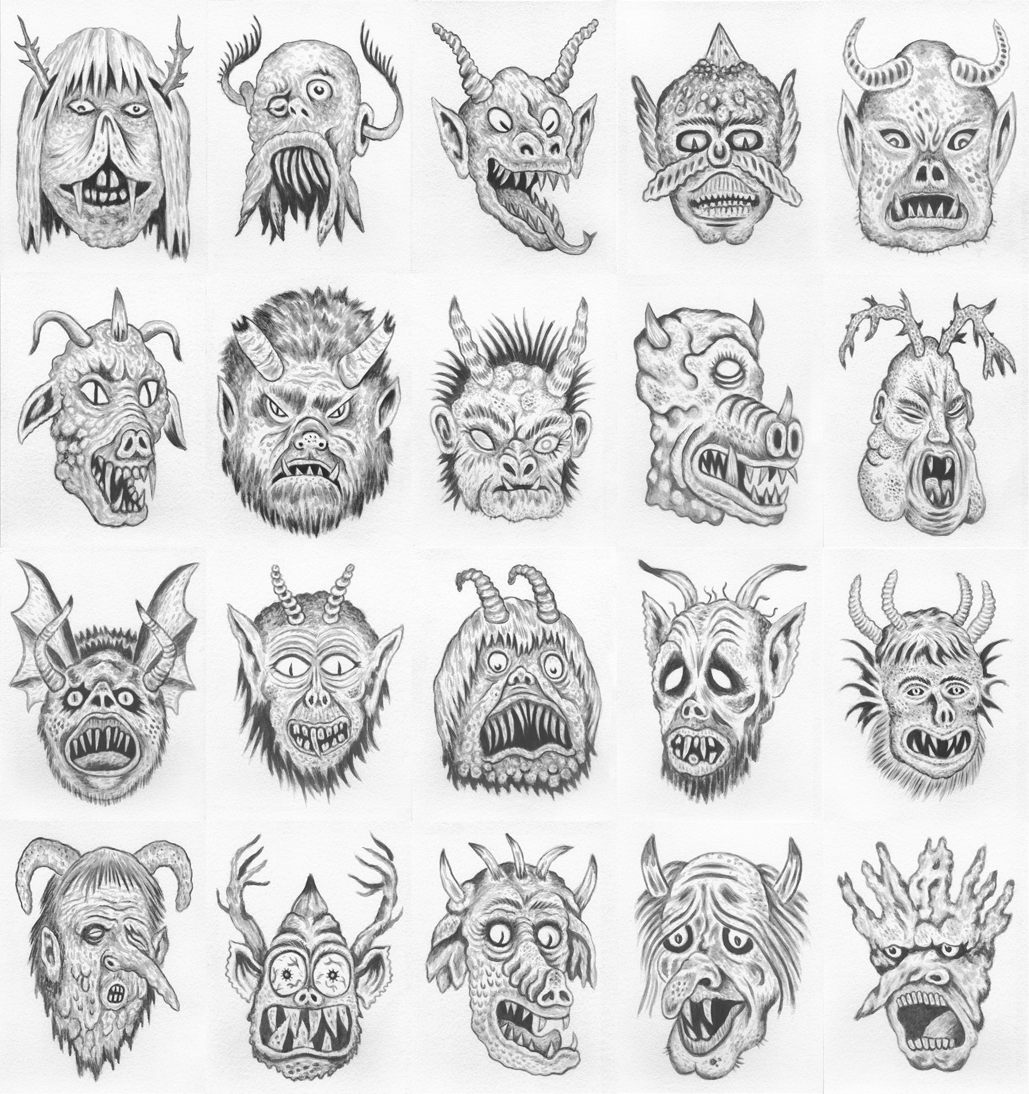 2000x2127 Aeron Alfrey Demon - Demon Drawings