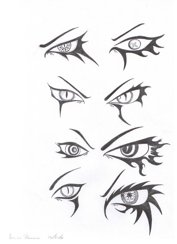 600x825 Demon Eyes - Demon Eyes Drawing