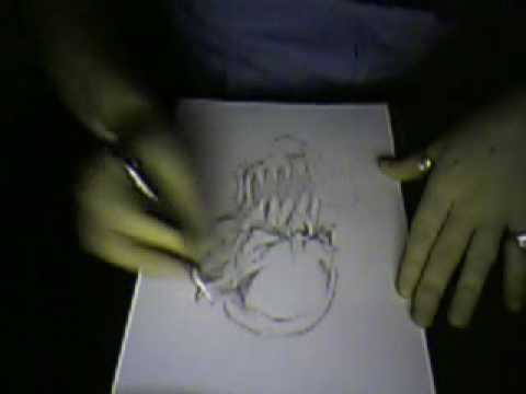 480x360 Drawing A Demons Head - Demon Face Drawing