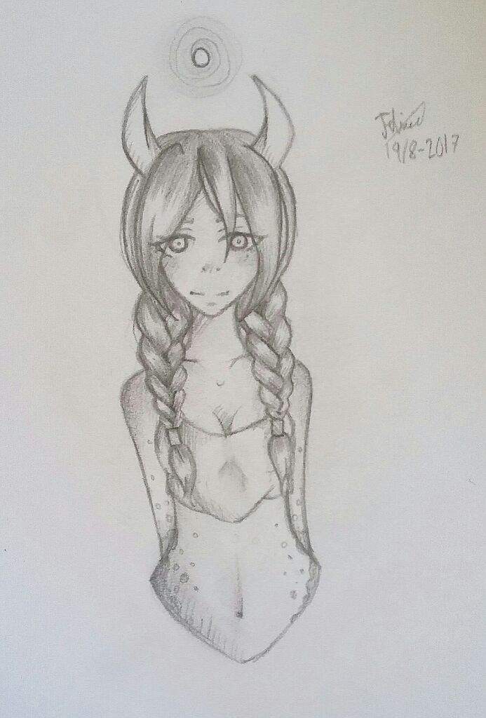 693x1024 Demon Girl Amino - Demon Girl Drawing