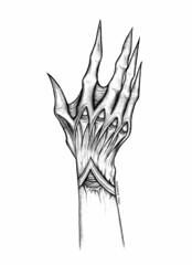 174x240 The World's Best Photos Of Demon And Illustrator - Demon Hand Drawing