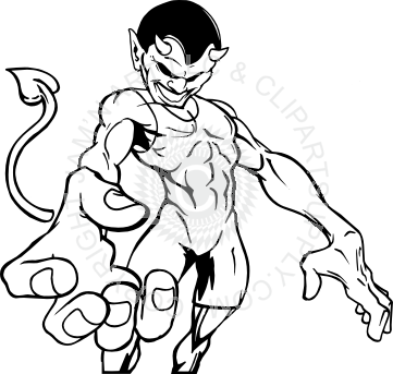 361x343 Collection Of Free Demon Drawing Hand Download On Ui Ex - Demon Hand Drawing