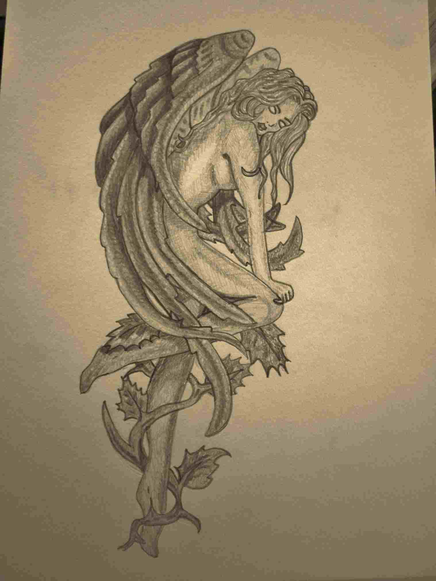 1517x2022 for angels result for pencil drawings of angels and demons angel - Demon Pencil Drawing