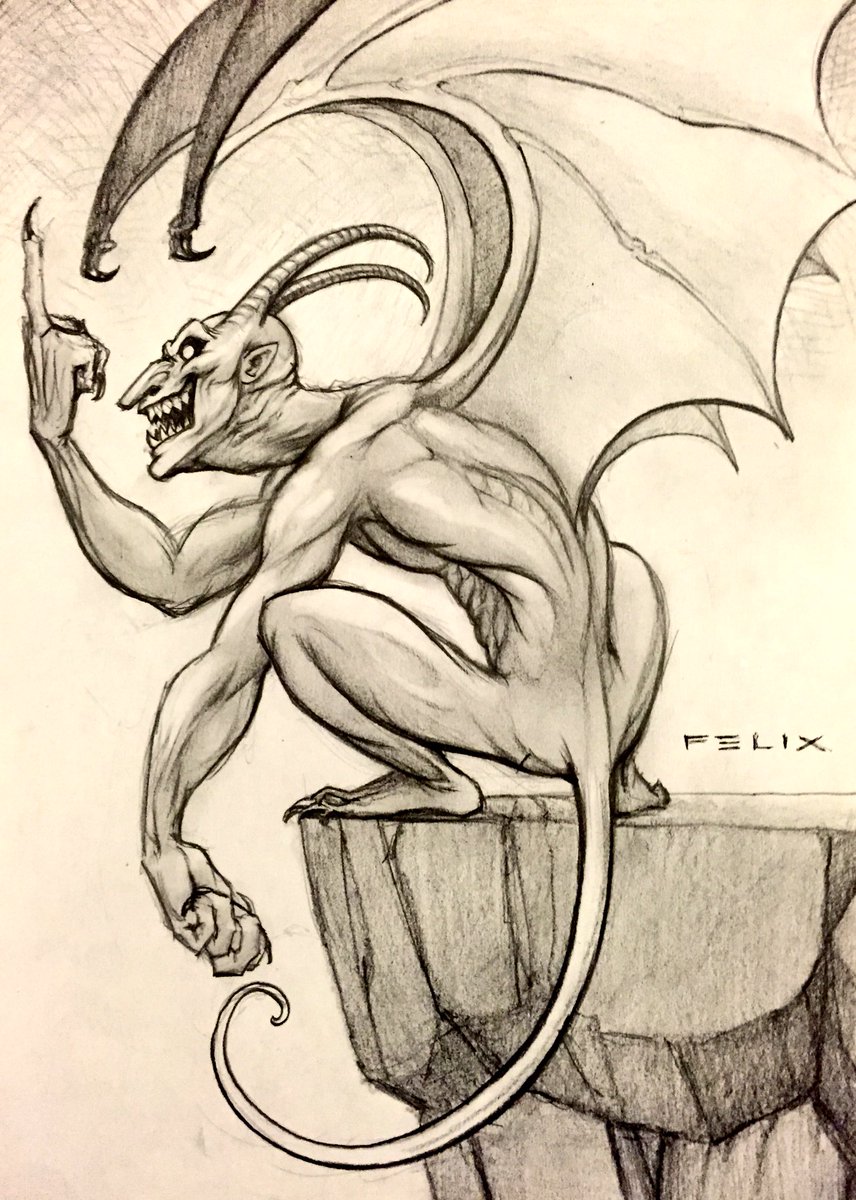 Demon Pencil Drawing at Explore collection of Demon Pencil Drawing