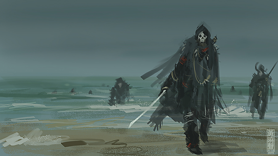 900x506 Wandering Demon Warriors Digital Painting Tutorial - Demon Warrior Drawings