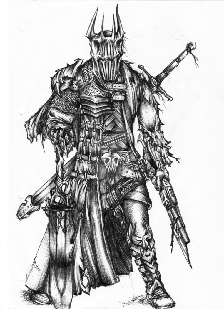 762x1049 Demon Warrior - Demon Warrior Drawings