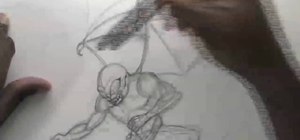 300x140 how to draw bat or demon wings drawing illustration wonderhowto - Demon Wings Drawing