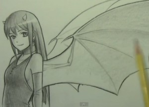 300x216 Comic Book Video Tutorials Draw Demon Wings Previews - Demon Wings Drawing