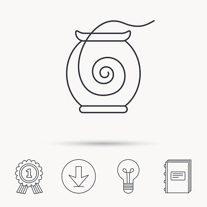 416x416 dental floss teeth cleaning premium clipart - Dental Floss Drawing