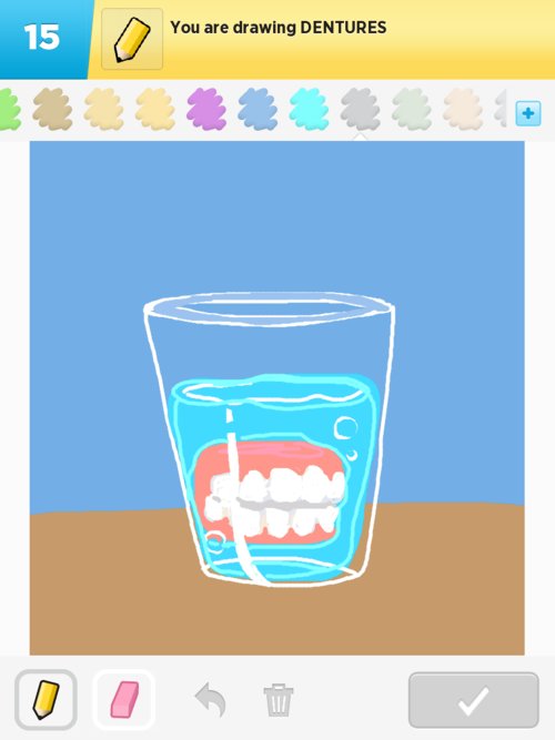 500x667 Dentures Drawings - Dentures Drawing