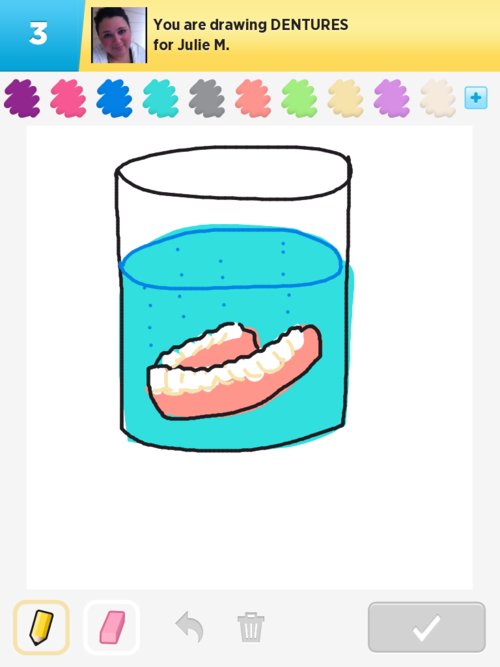 500x667 Dentures Drawings - Dentures Drawing