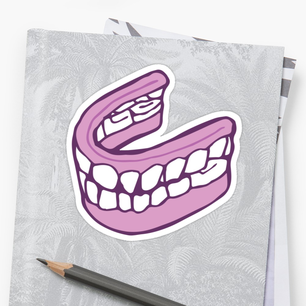 1000x1000 Dentures Stickers - Dentures Drawing