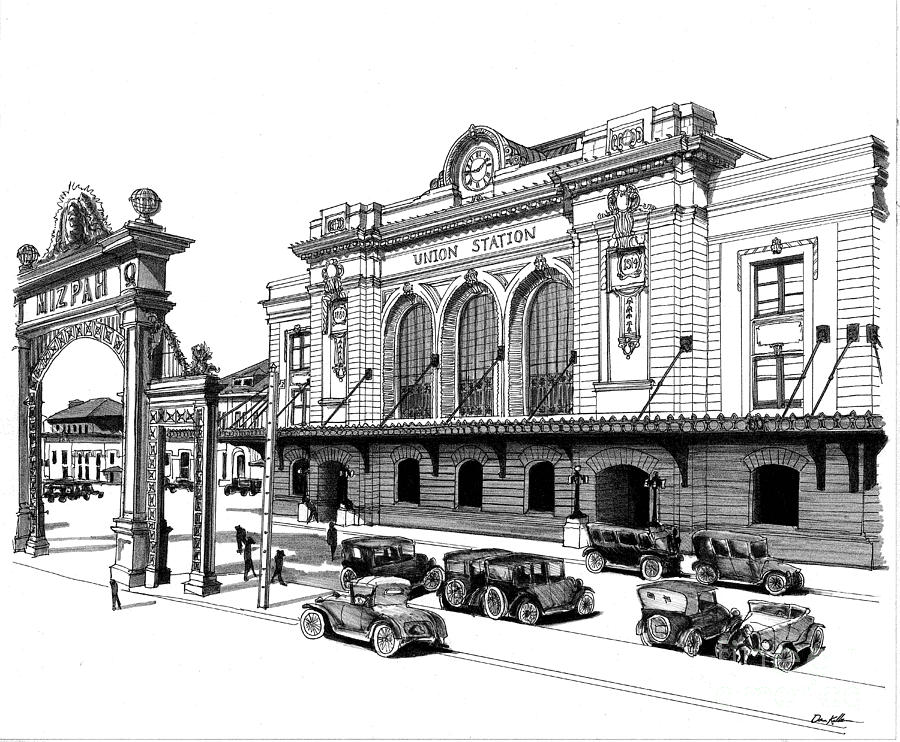 900x742 denver union station drawing - Denver Drawing