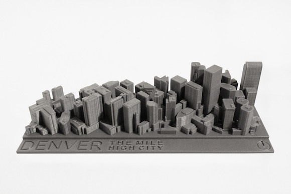 580x387 parametrix prints denver skyline - Denver Skyline Drawing