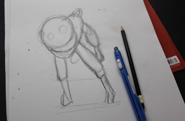 600x392 how to draw foreshortening creating depth - Depth Drawing