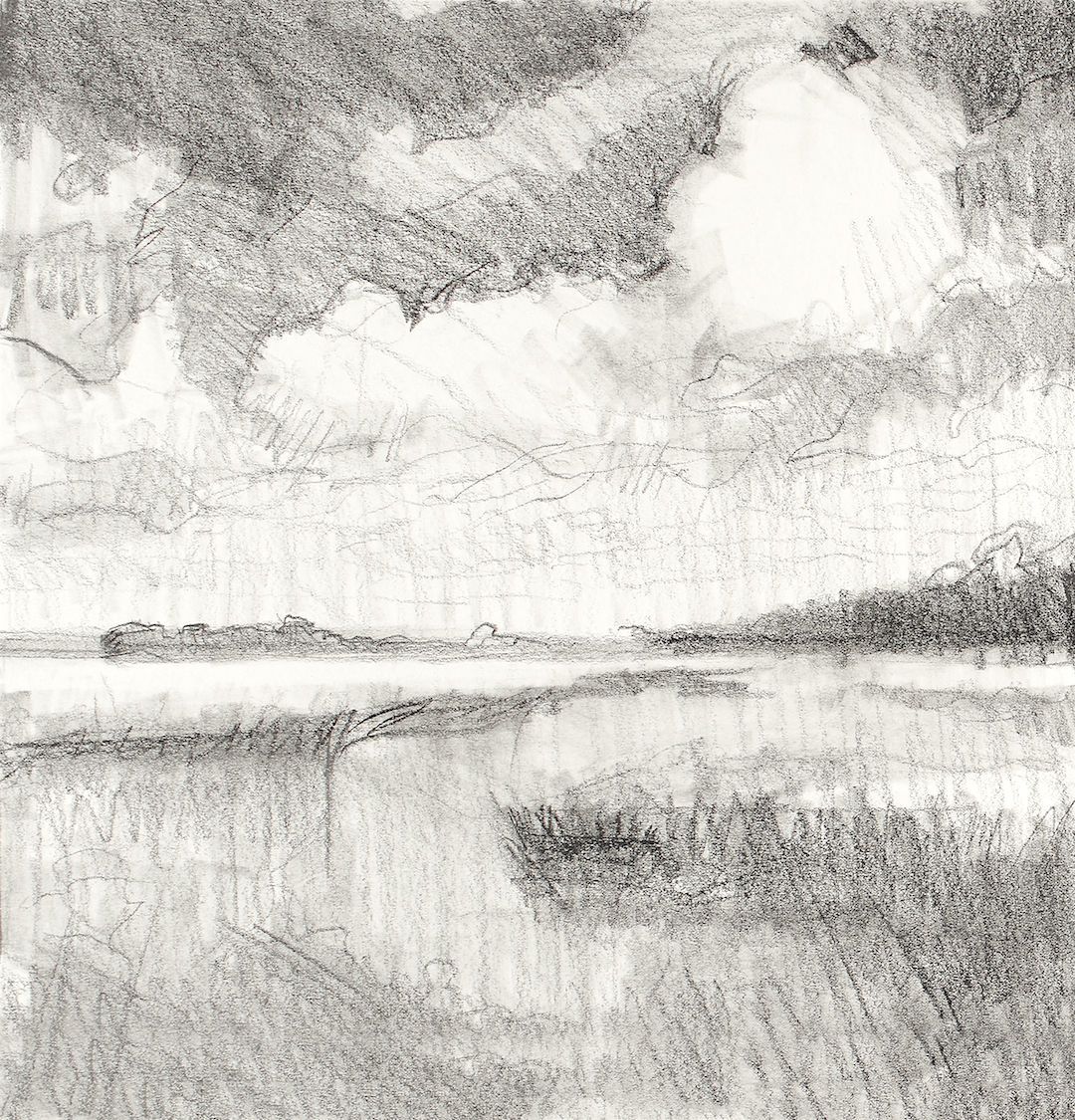 1080x1125 Learn To Draw With Alain Picard Landscapes Streaming Video - Depth Drawing