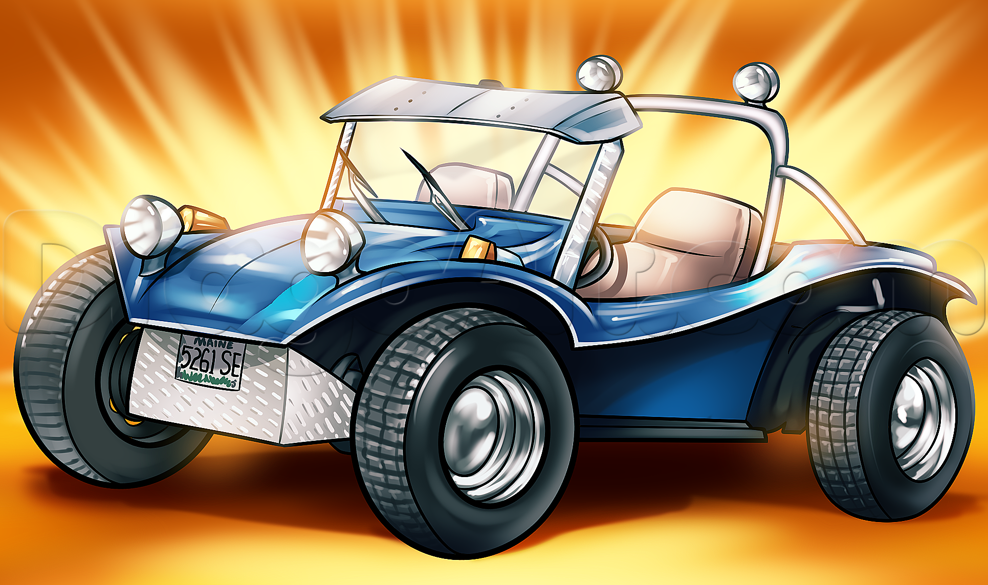 1931x1144 how to draw a derby car, step - Derby Drawing