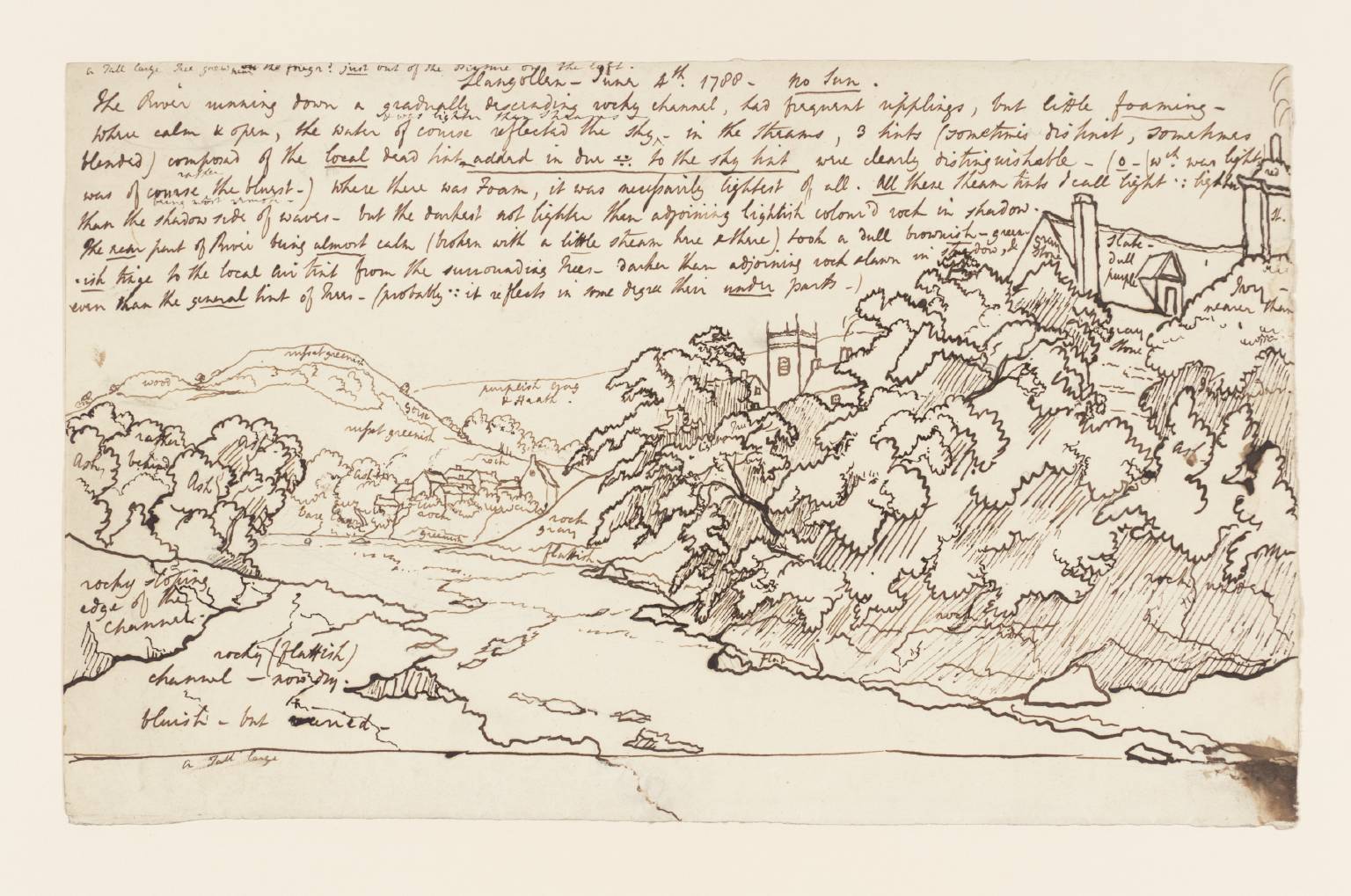 1536x1019 landgollen', attributed to joseph wright of derby, tate - Derby Drawing