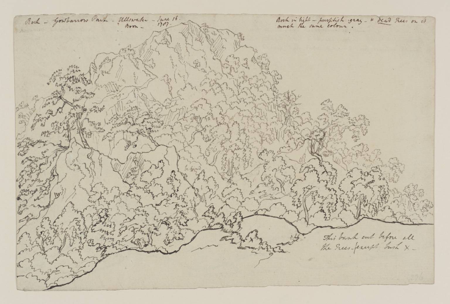 1536x1039 lower end of winandermere verso drawing', attributed to joseph - Derby Drawing