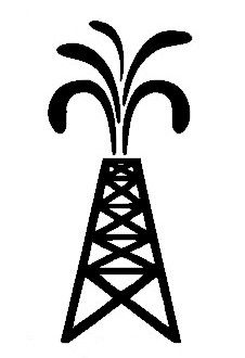 226x330 Oilfield Clipart - Derrick Drawing