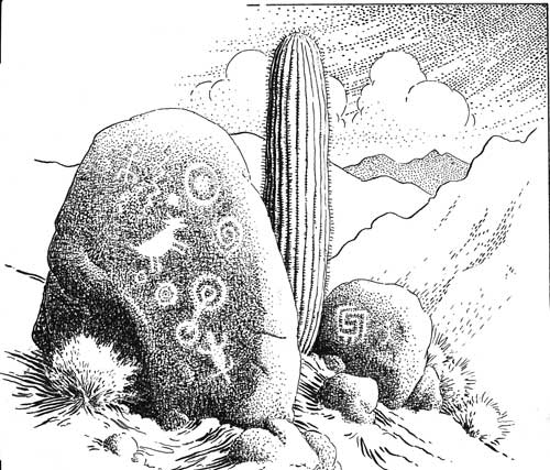 500x427 the birth of desert magazine part ii desert report - Desert Drawing Pictures