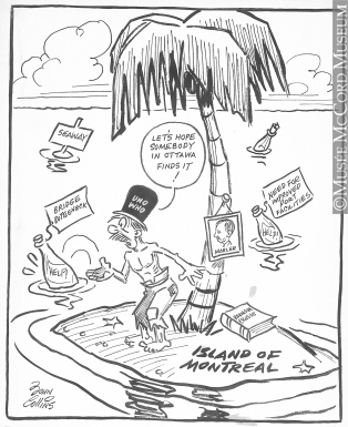 314x385 canada's deserted island drawing, cartoon john - Desert Island Drawing