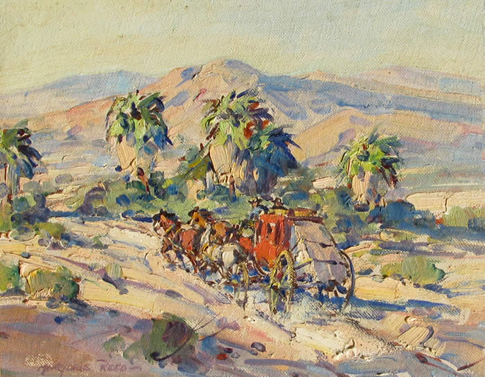 700x545 marjorie reed desert oasis - Desert Oasis Drawing