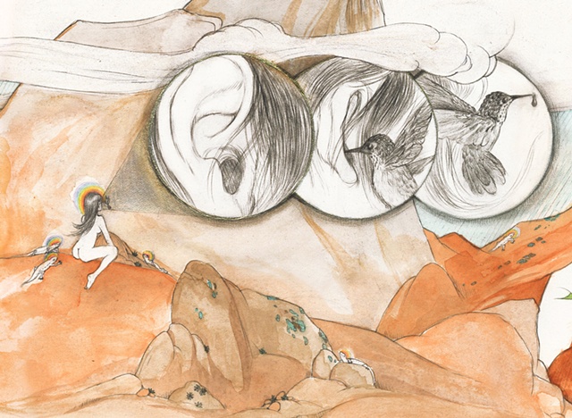 640x468 Jenny Kendler - Desert Scene Drawing