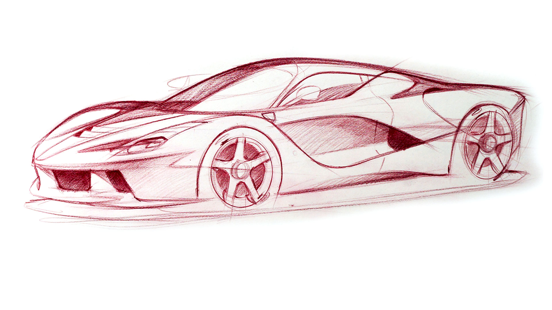 1920x1080 Car Design Drawings Developing Awesome Line Quality - Design Drawing