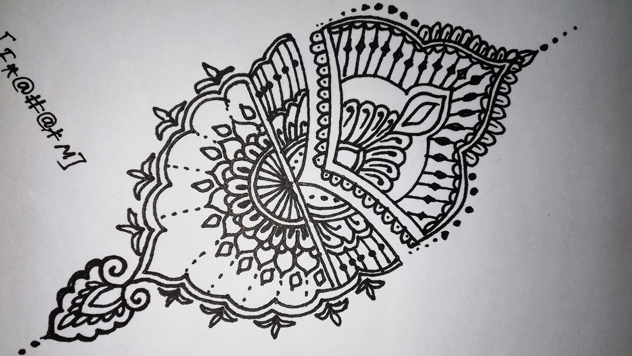 28+ Henna Designs Easy To Draw, Amazing Concept!